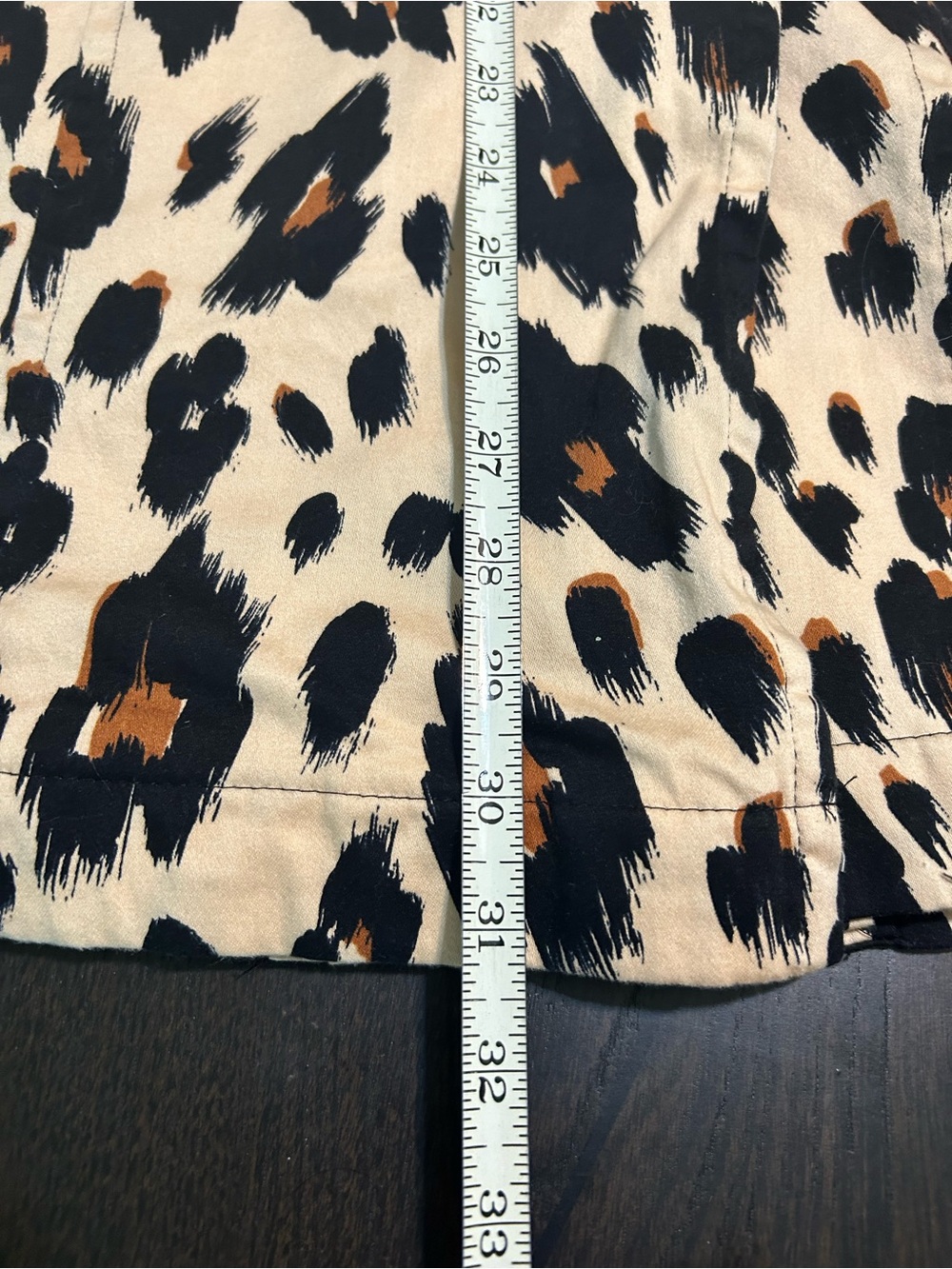 Robert Louis Leopard Print Trench Coat - Beige, Black & Brown - Picture 13 of 13
